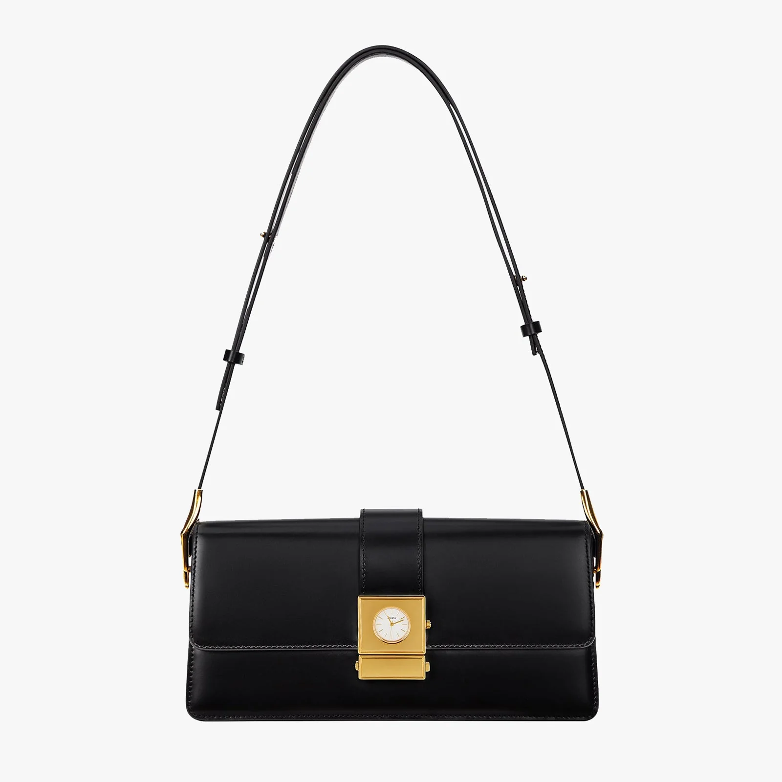 High-end women's leather travel crossbody bag